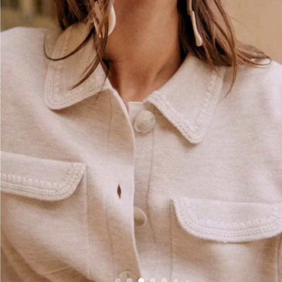 Sezane Betty Cardigan - Picture 3 of 12